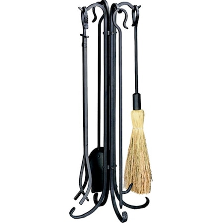 Blueprints 5 Pc Bronze Heavy Weight Rustic Fireset BL139828